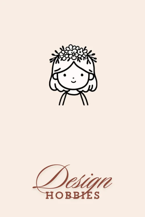 Cute-Easy-Girl-With-Flower-Crown-Drawing