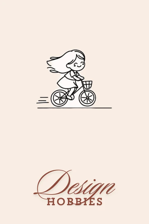 Cute-Girl-Riding-Bicycle-Drawing-Easy