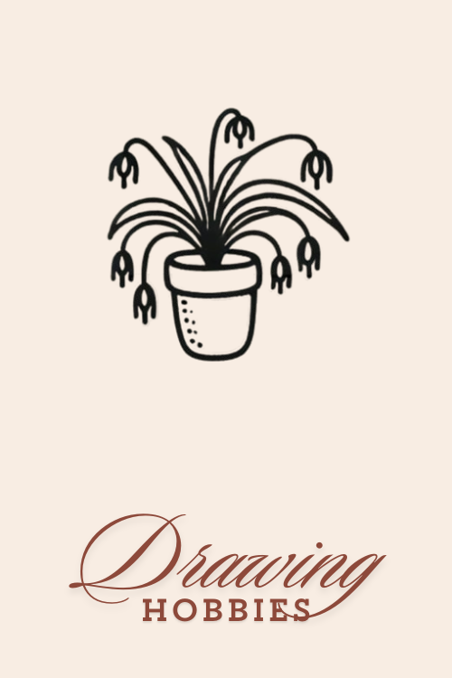 Drawing-Of-Bell-Flower-Plant