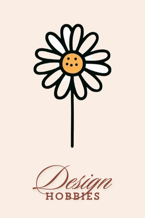 Easy-Cute-Daisy-to-Draw