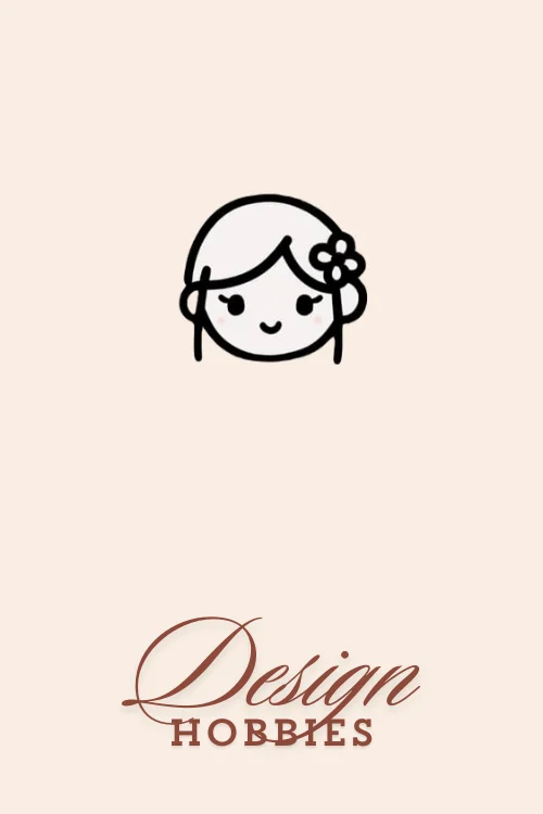 Easy-Girl-with-Flower-Pin-Drawing