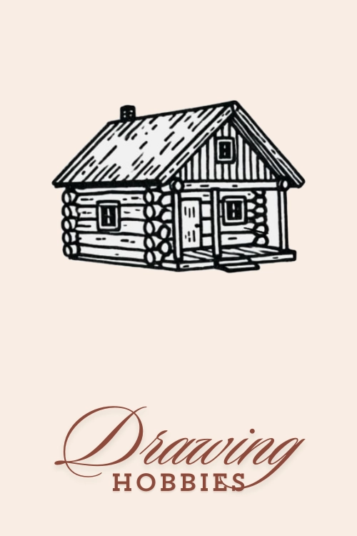 Log-Cabin-Drawing