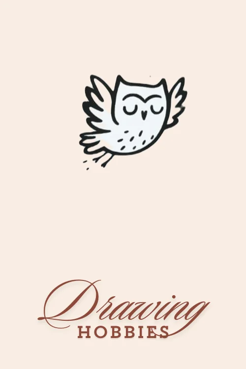 Simple-Cute-Flying-Owl-Drawing