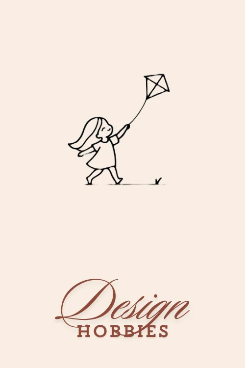 Simple-Girl-with-Kite-Drawing