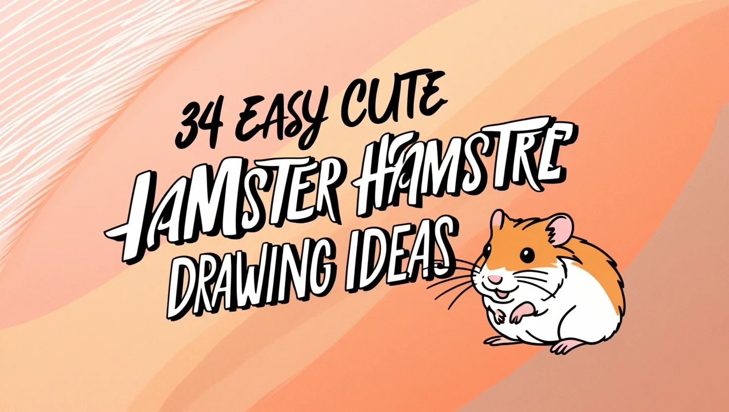 Easy Cute Hamster Drawing Ideas