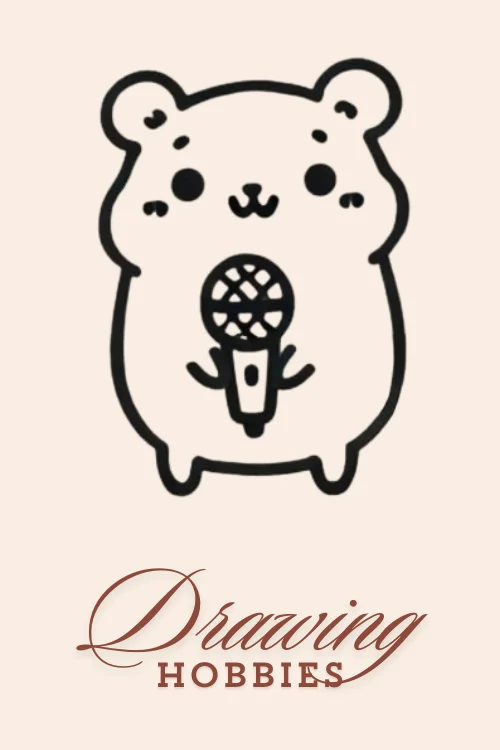 Cute-Hamster-Holding-Microphone-Drawing-Easy