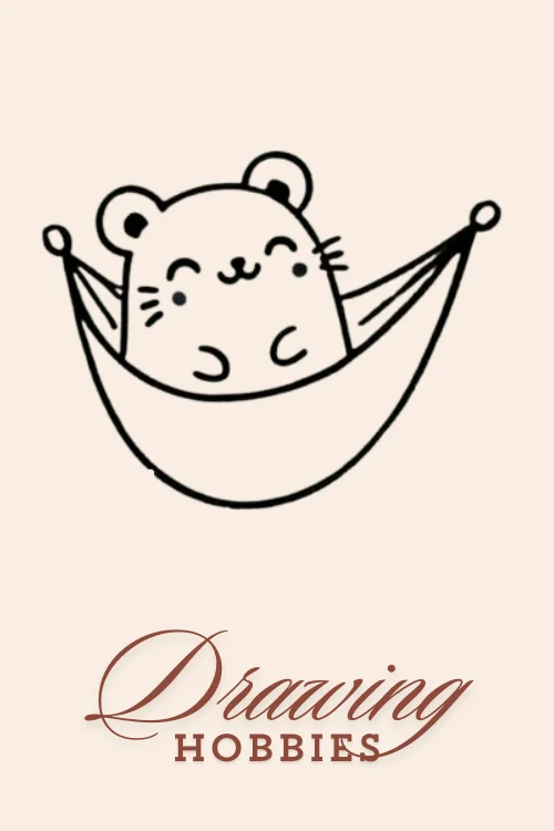 Hamster-In-Hammock-Drawing-For-Kids