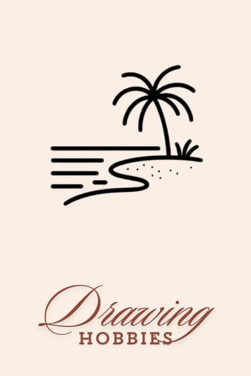 Beach-with-Palm-Tree-Aesthetic-Drawing-Easy