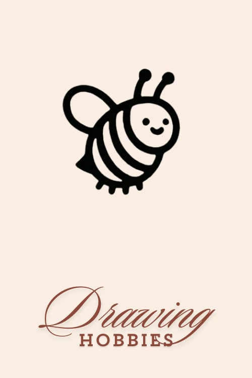 Bee-easy-aesthetic-doodle