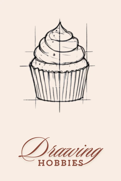 Cute-Cupcake-Sketch