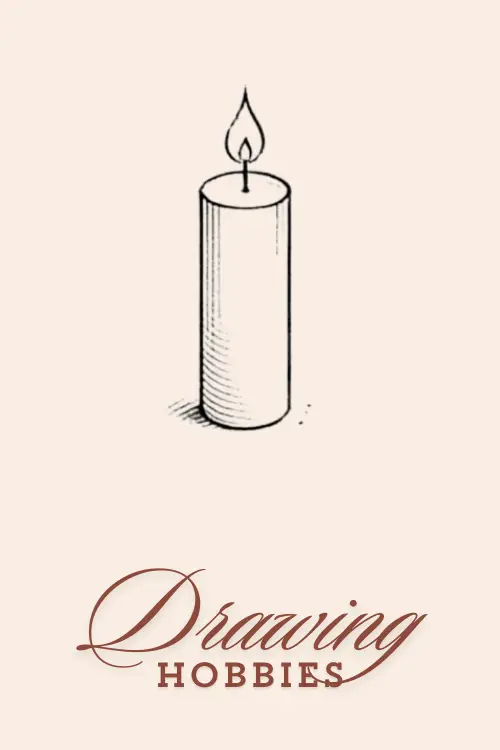 Easy-Sketch-Of-Candle