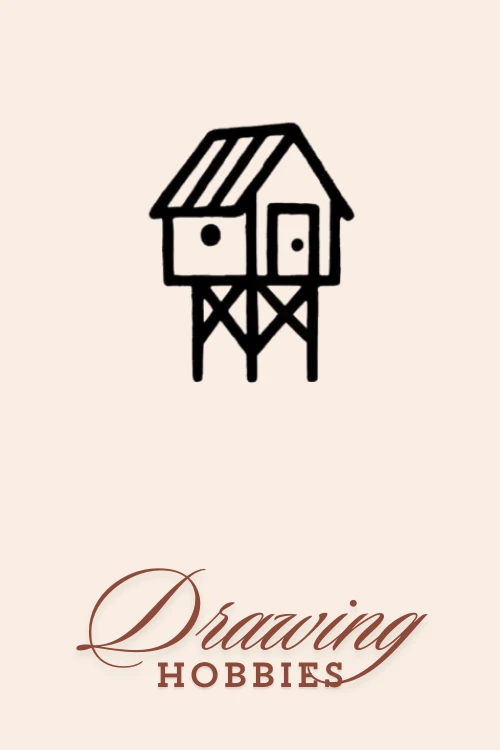 Easy-cute-stilt-house-doodle-to-draw