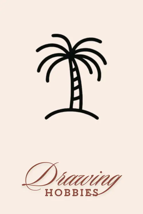 Beginner-Drawing-Ideas-Palm-Tree