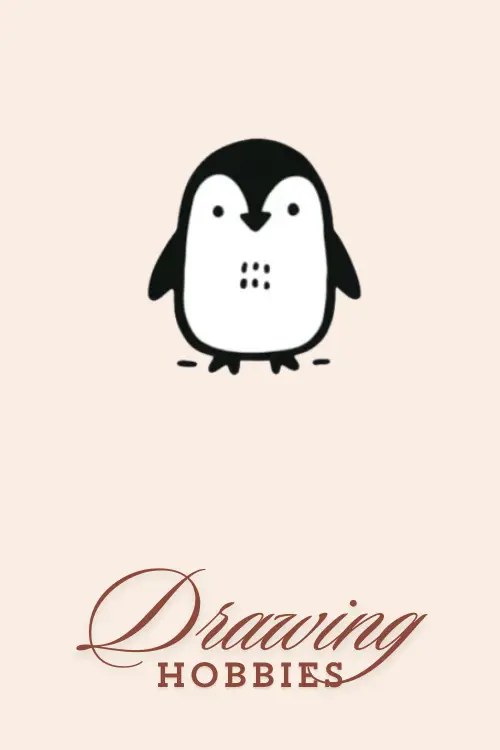 Cute-Animal-Drawings-Easy-Penguin