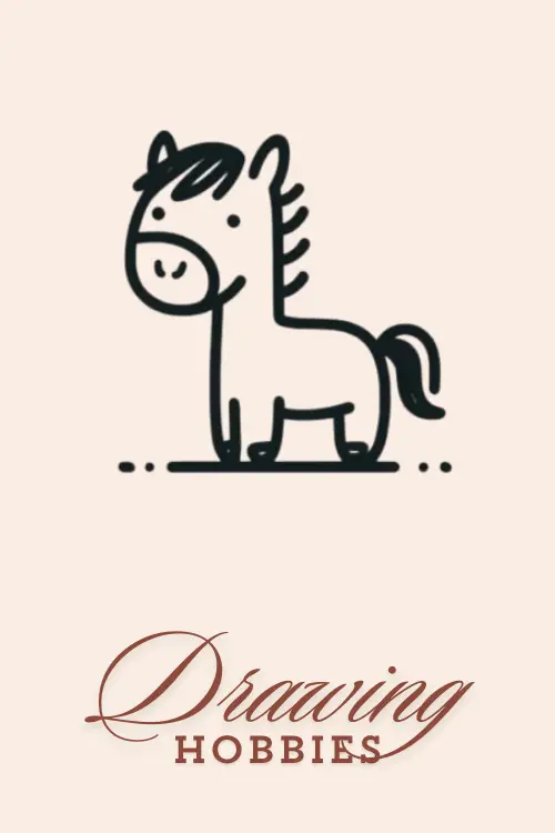 Cute-Easy-Animal-Drawing-Horse