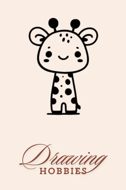 Cute-Easy-Animal-To-Draw-Giraffe