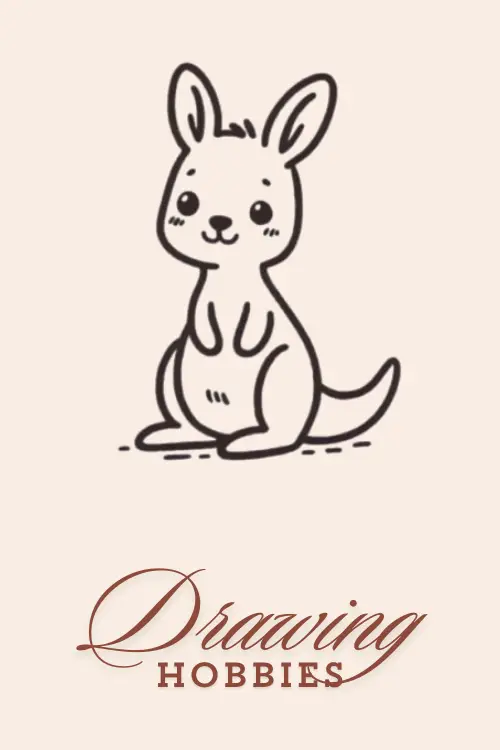 Cute-Easy-Animal-To-Draw-Kangaroo