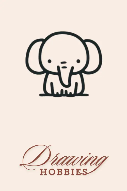 Cute-Easy-Animals-To-Draw-Elephant