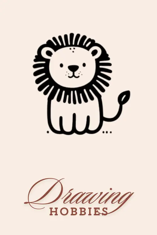 Cute-Easy-Animals-To-Draw-Lion