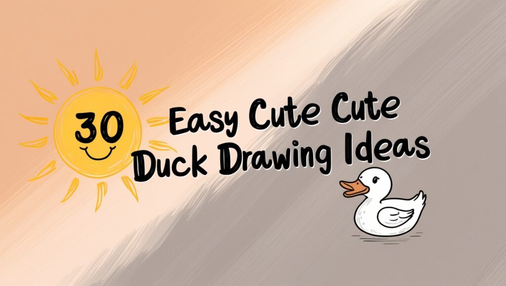 Duck Drawing ideas