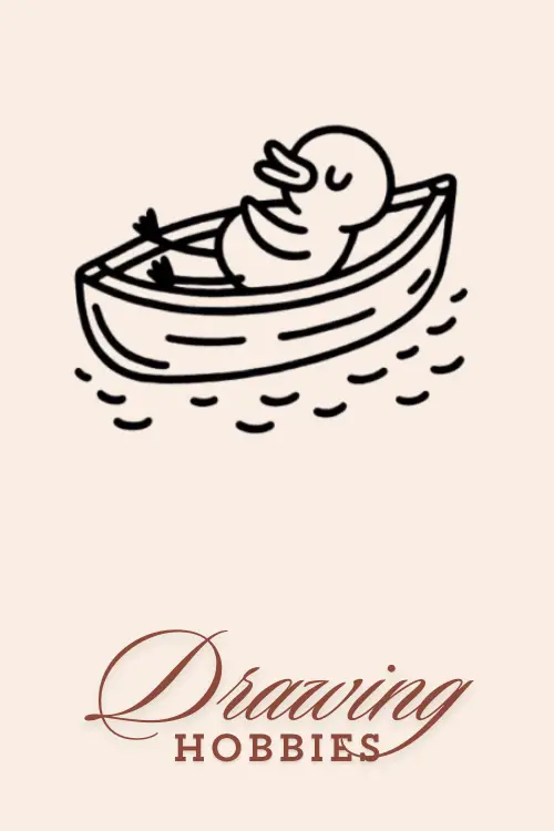 Ducks-Canoe-Outing-Drawing