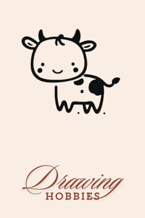 Easy-Animal-Drawing-Cow