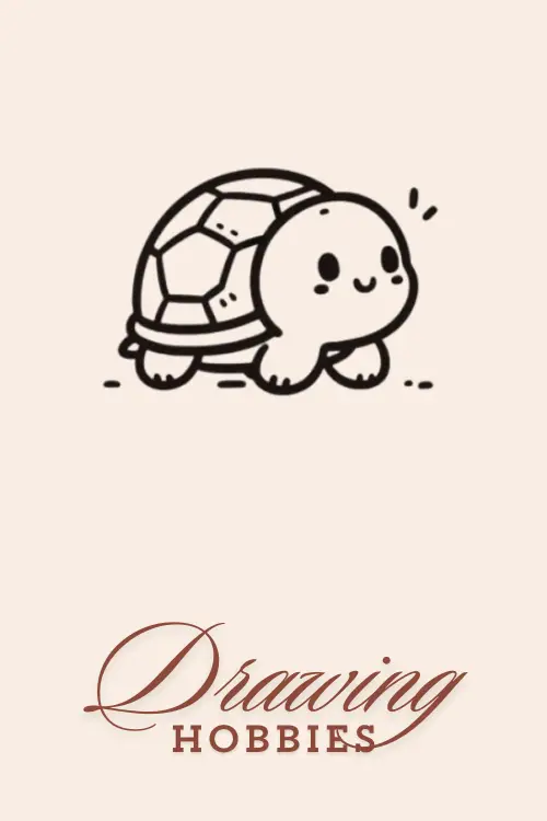 Easy-Animals-To-Draw-Turtle