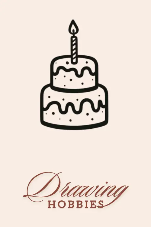 Easy-Drawing-Idea-Birthday-Cake