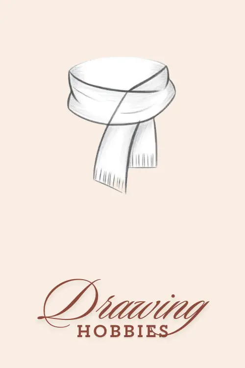 Easy-Drawing-Of-Scarf