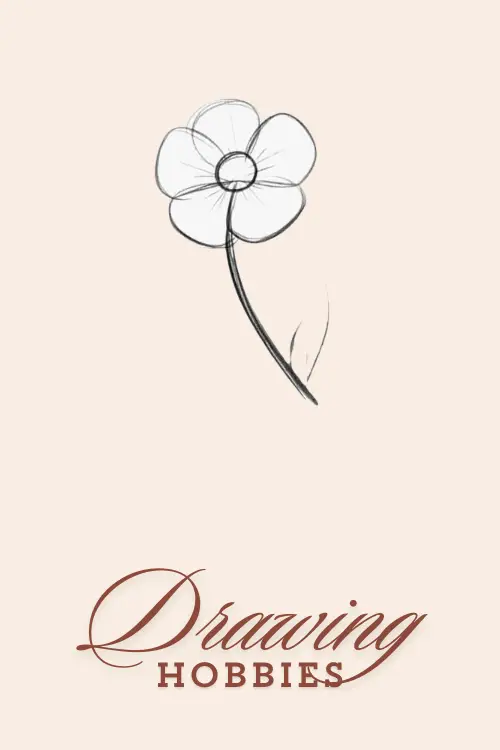 Easy-Sketch-Drawing-Of-Flower