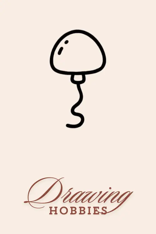 Mushroom-Balloon-Drawing