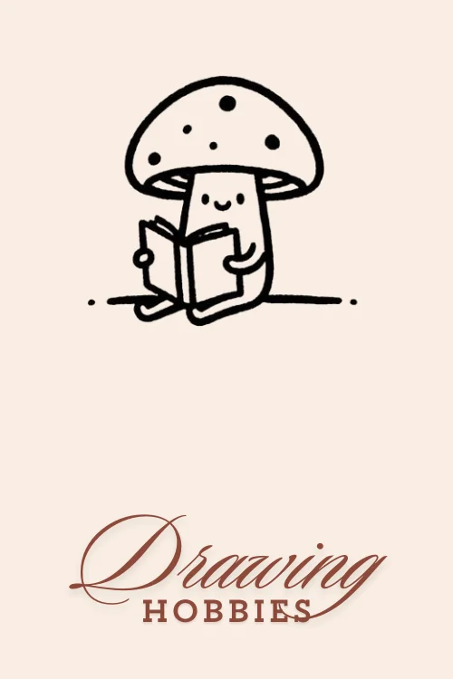 Mushrooms-Reading-Time-Drawing