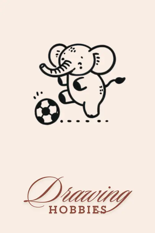 Cartoon-Elephant-Playing-Soccer-Drawing