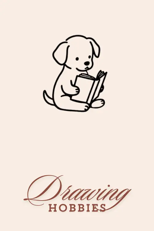 Dog-with-Storybook-Drawing