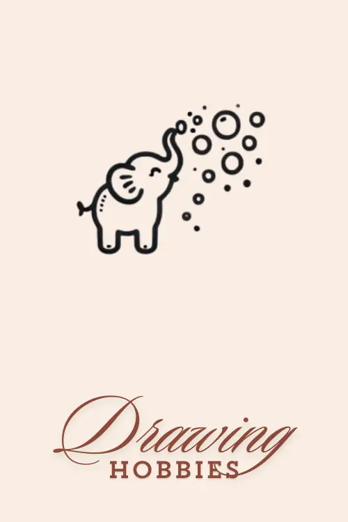 Easy-Baby-Elephant-Blowing-Bubble-Drawing-