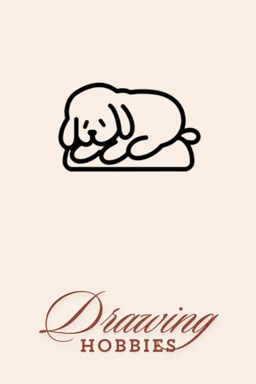 Sleeping-Dog-Drawing